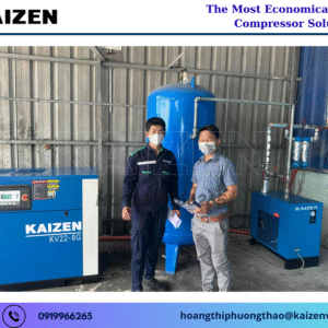 Máy nén khí trục vít 132KW 180HP KAIZEN