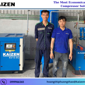 Máy nén khí trục vít 15KW 20HP KAIZEN