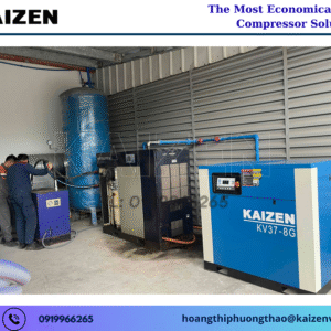 MÁY NÉN KHÍ TRỤC VÍT 45KW 60HP KAIZEN