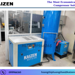 MÁY NÉN KHÍ TRỤC VÍT 45KW 60HP KAIZEN