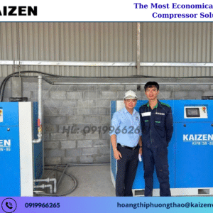 Máy nén khí trục vít 55KW 75HP KAIZEN