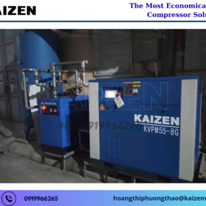 Máy nén khí trục vít 90KW 125HP KAIZEN