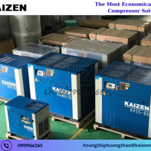 Máy nén khí 100HP 75KW biến tần Inverter KAIZEN
