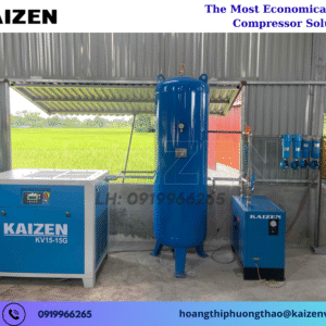 Máy nén khí 100HP 75KW biến tần Inverter KAIZEN