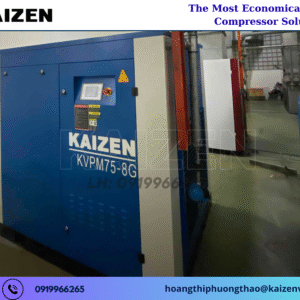 Máy nén khí 100HP 75KW biến tần Inverter KAIZEN