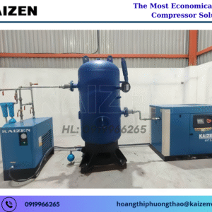 Máy nén khí 10hp 7.5kw biến tần Inverter Kaizen