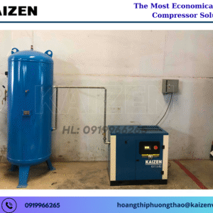 Máy nén khí 10hp 7.5kw biến tần Inverter Kaizen
