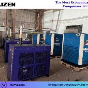 Máy nén khí 125HP 90KW biến tần Inverter KAIZEN