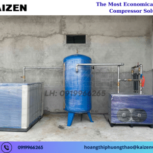 Máy nén khí 125HP 90KW biến tần Inverter KAIZEN