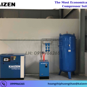 Máy nén khí 132KW 180HP biến tần Inverter KAIZEN