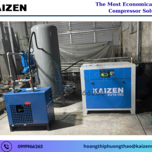 Máy nén khí 15hp 11kw biến tần Inverter Kaizen