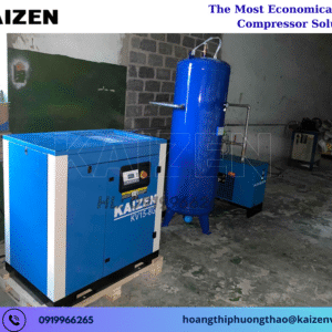 Máy nén khí 20hp 15kw biến tần Inverter Kaizen