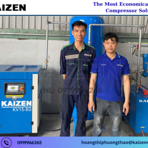 Máy nén khí 20hp 15kw biến tần Inverter Kaizen