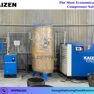 MÁY NÉN KHÍ 50HP 37KW BIẾN TẦN INVERTER KAIZEN