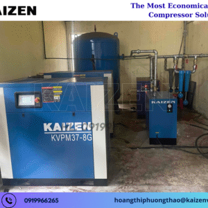 MÁY NÉN KHÍ 50HP 37KW BIẾN TẦN INVERTER KAIZEN