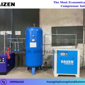 Máy nén khí 60HP 45KW biến tần Inverter Kaizen